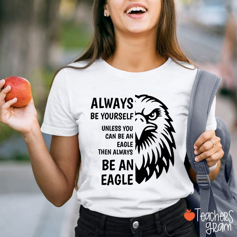 Personalized Mascot Silhouette Quote Teacher T-Shirt