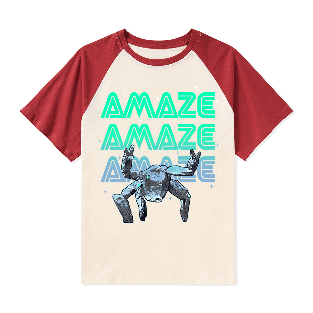 Amaze Amazing Teacher Raglan T-Shirt