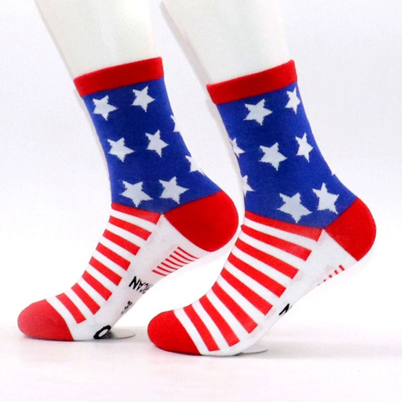 Proud To Be American Teacher Socks