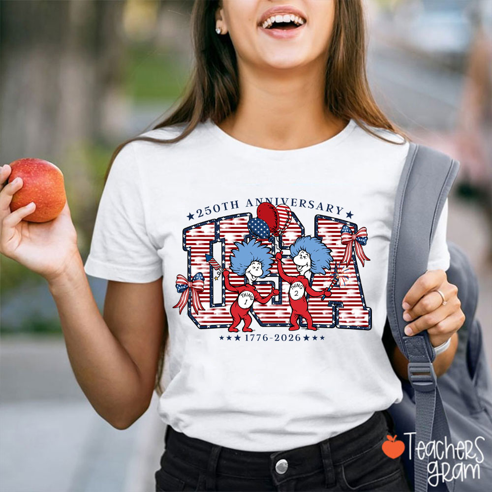 250th Anniversary 1776-2026 Teacher T-Shirt