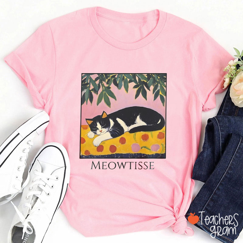 Meowtisse Teacher T-Shirt