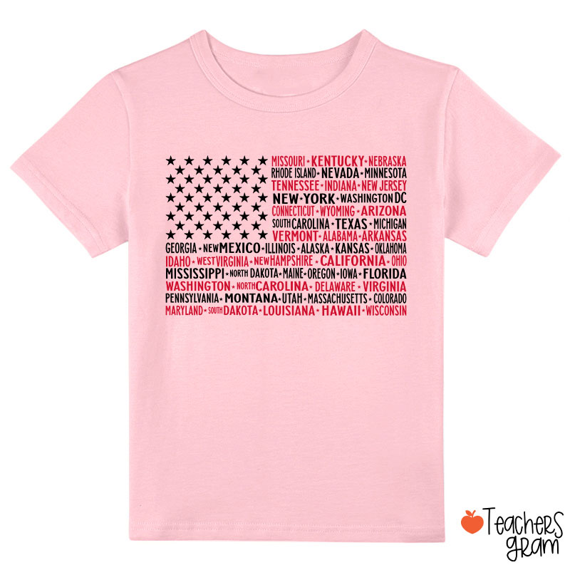 Vintage American Flag 4th Of July Class T-Shirt