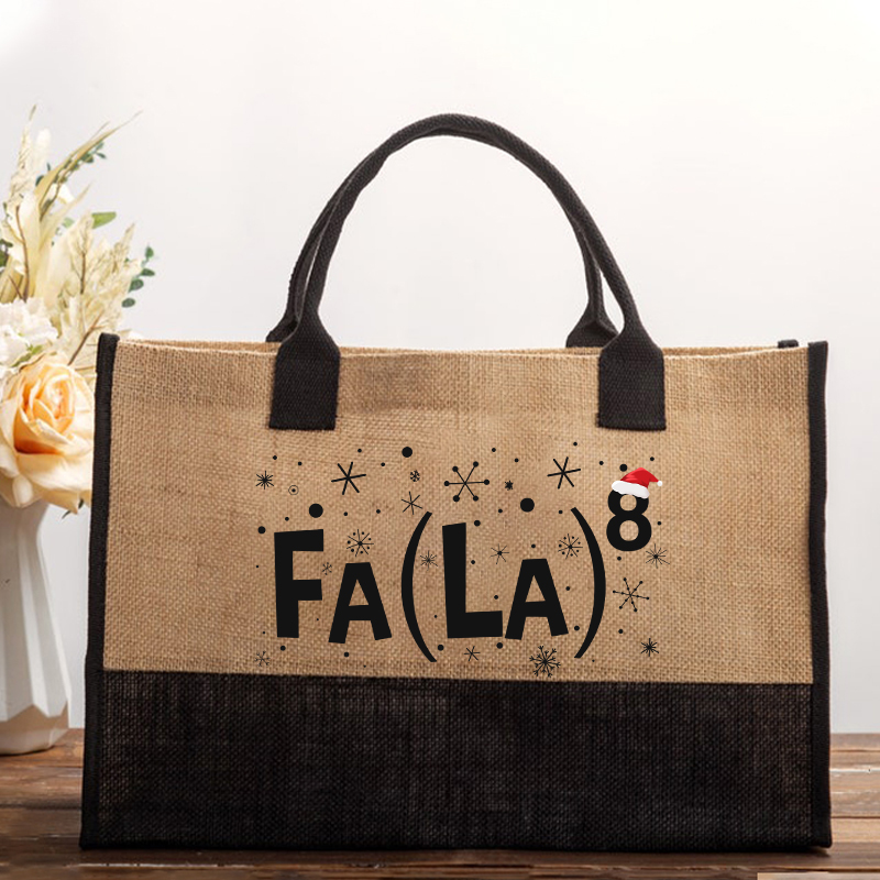 FA LA Teacher Cotton Tote Bag