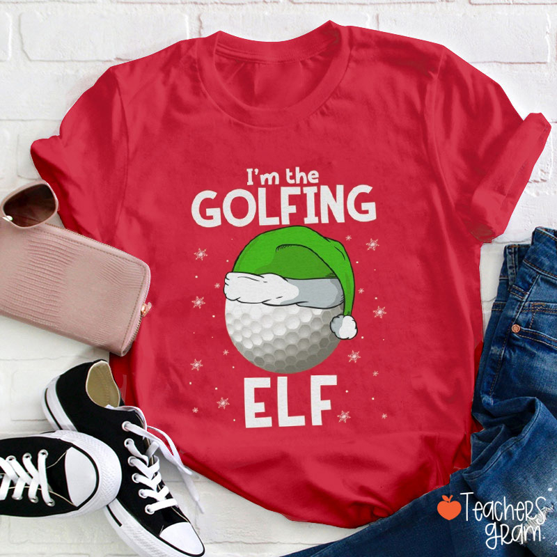 Personalized Sport I'm The Elf Teacher T-Shirt