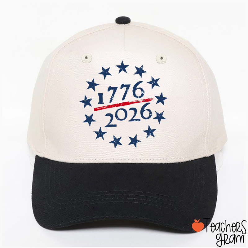 USA 250th Anniversary Teacher Baseball Cap