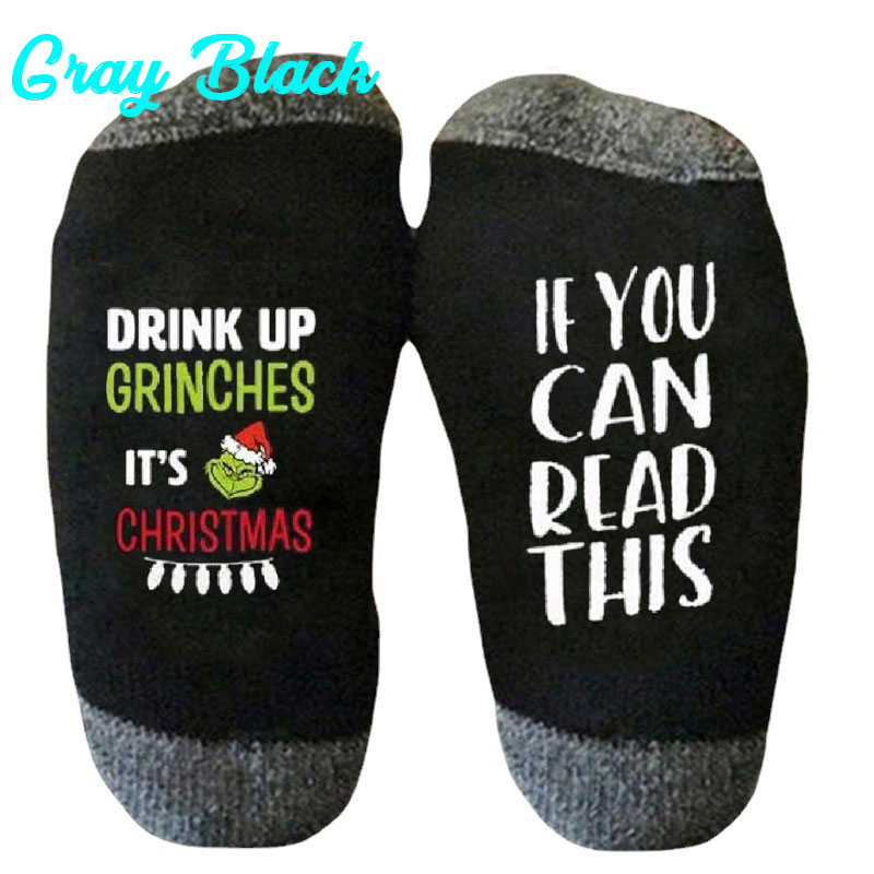 Smiling Ghost Face Teacher Socks