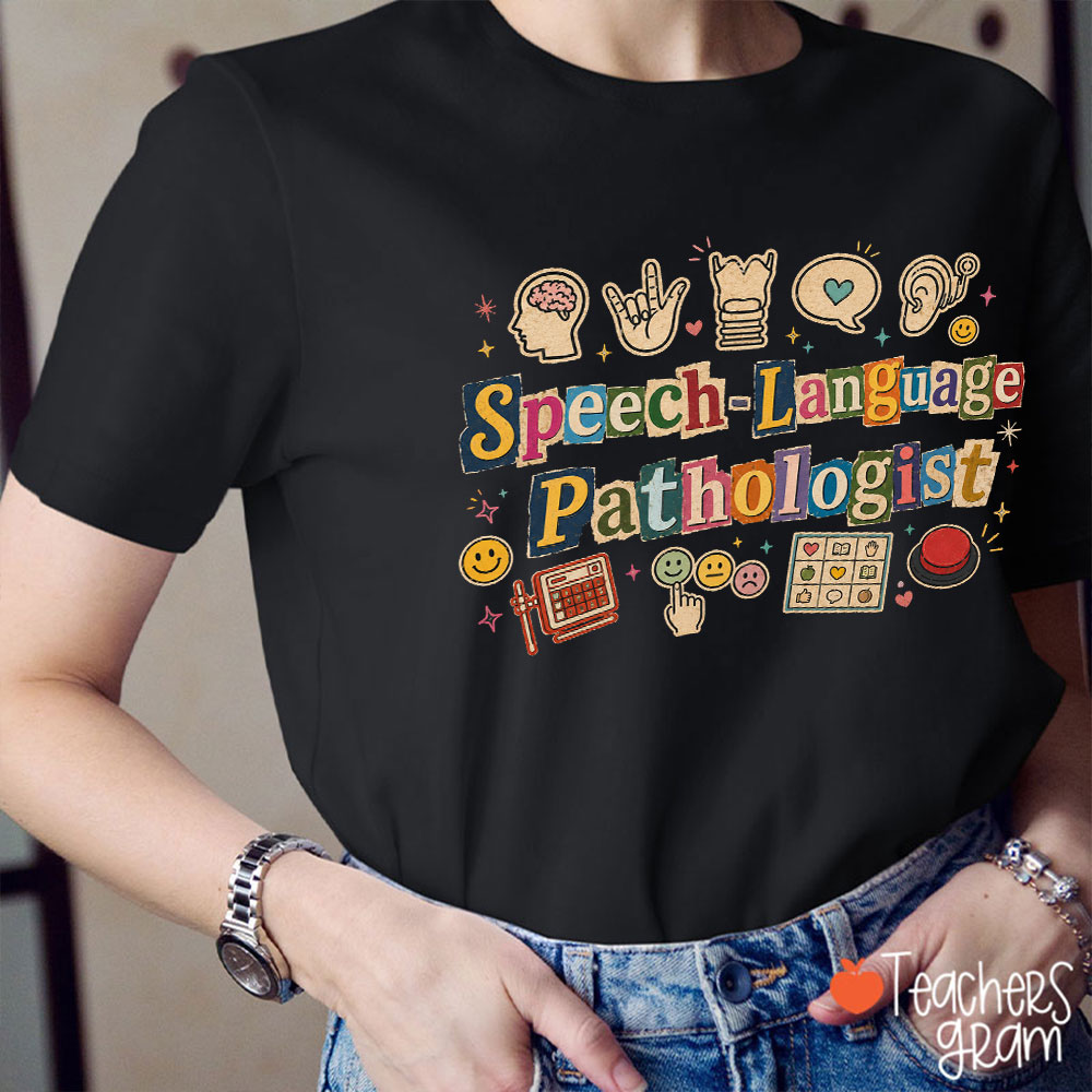 Speech Language Pathologist Teacher T-Shirt