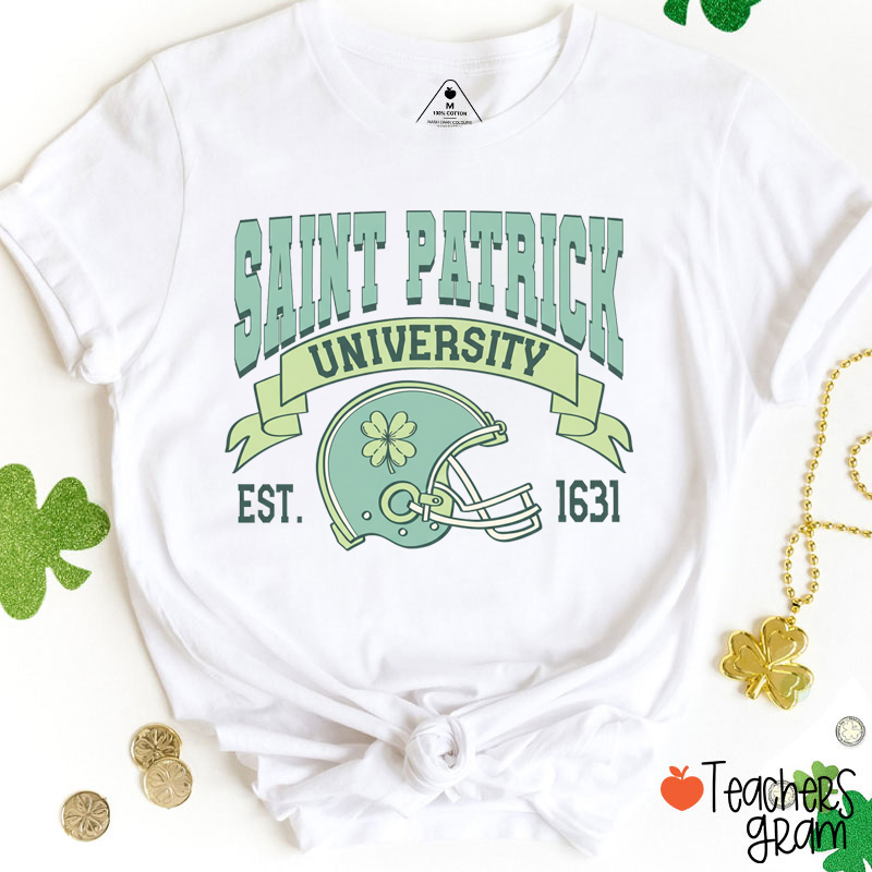 Saint Patrick University Teacher T-Shirt
