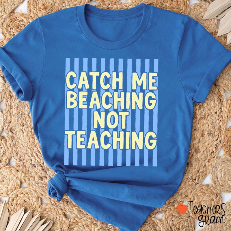 Personalized Comfort Colors Summer Vibes Teacher T-Shirt
