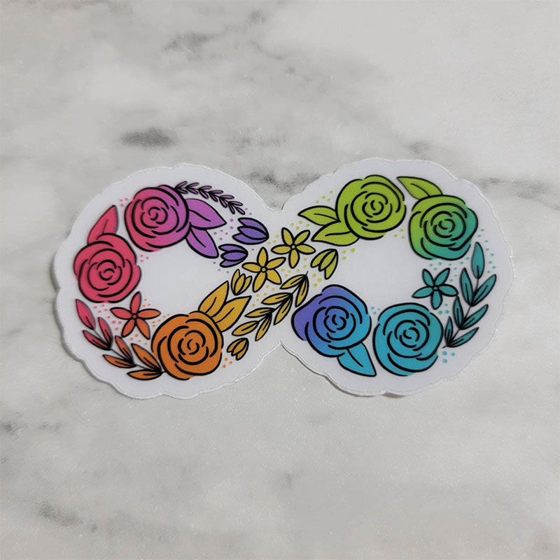 Neurodiversity Infinity Teacher Stickers