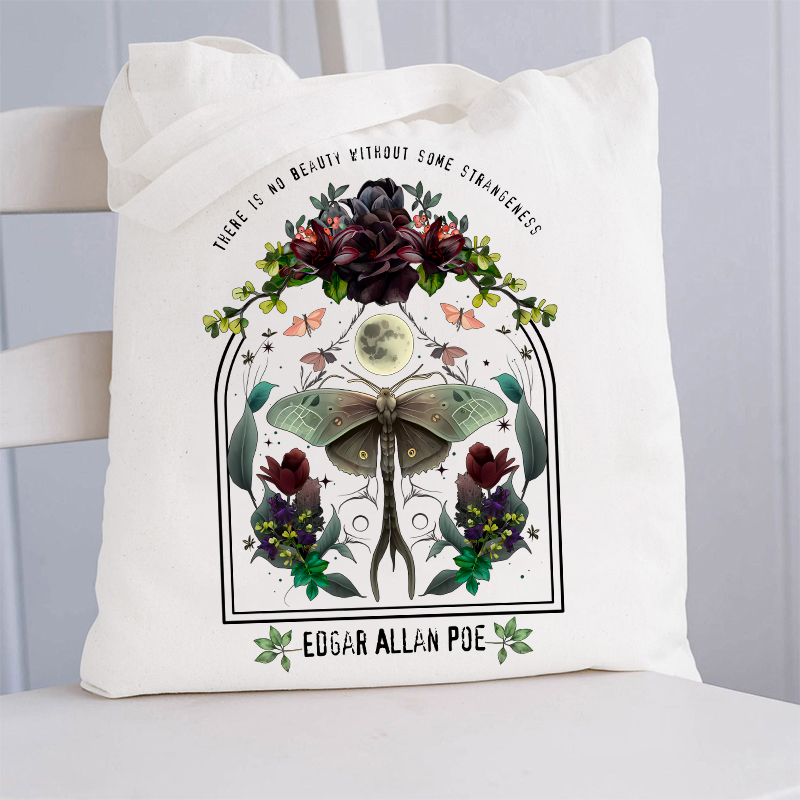 There Is No Beauty Without Some Strangeness Teacher Tote Bag