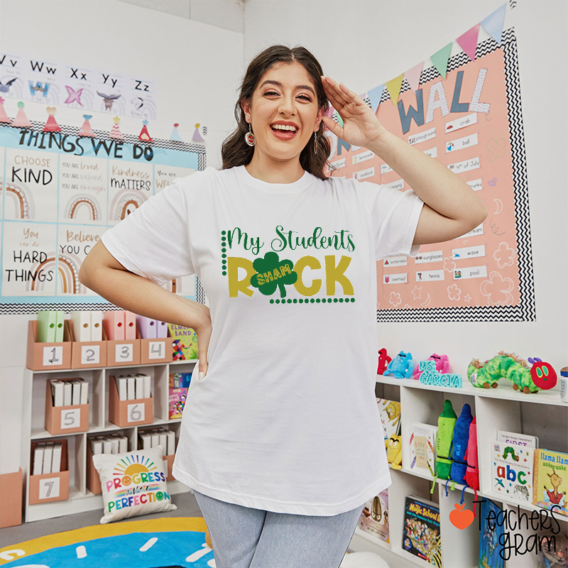 My Students Rock Teacher T-Shirt