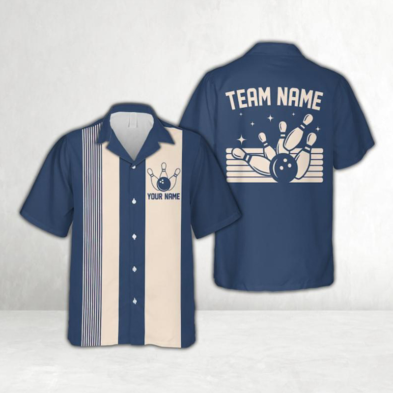 Personalized Gift For Bowling Lover Teacher Short Sleeve Shirt