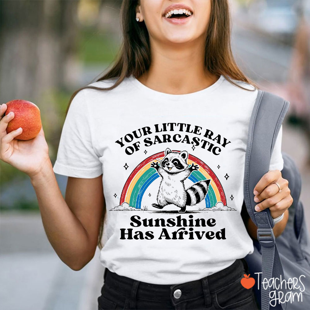 Your Little Ray Of Sarcastic Teacher T-Shirt