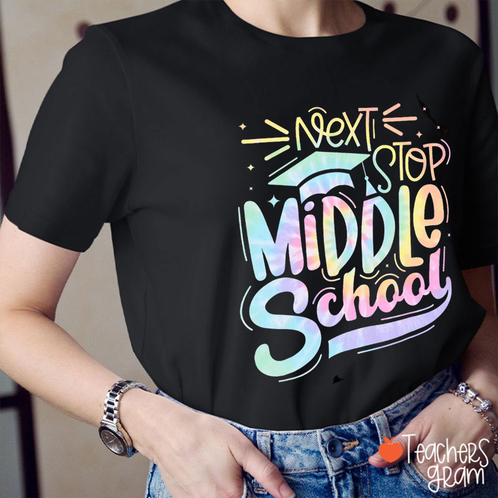 Personalized Grade Next Stop Teacher T-Shirt