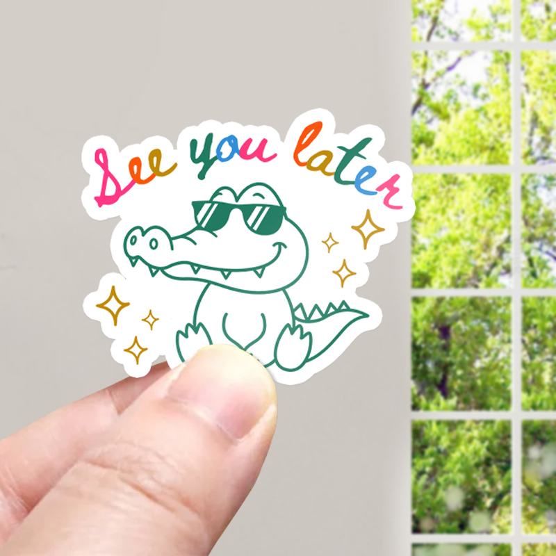 See You Later Teacher Stickers