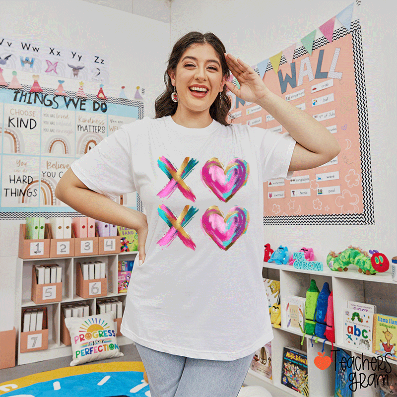 XOXO Teacher T-Shirt