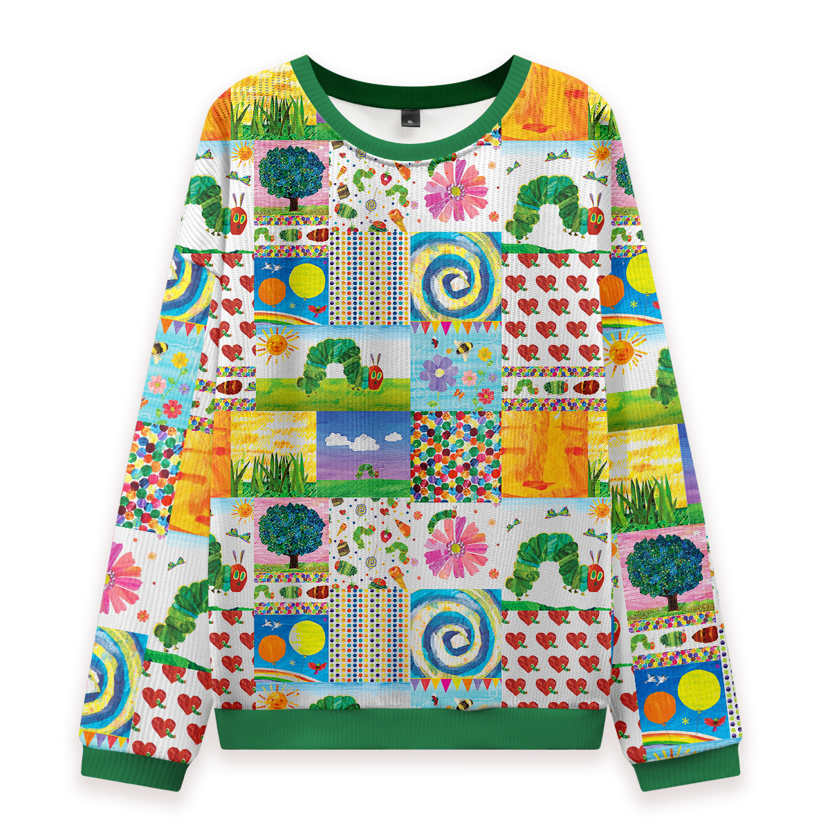 Cute Caterpillar Teacher Ugly Knit Sweatshirt