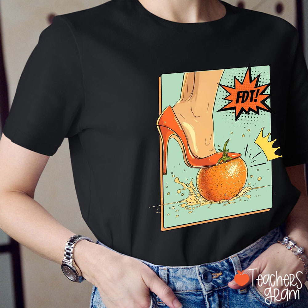 No Kings In America FDT Teacher T-Shirt