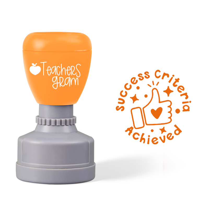 Success Criteria Achieved Teacher Stamp