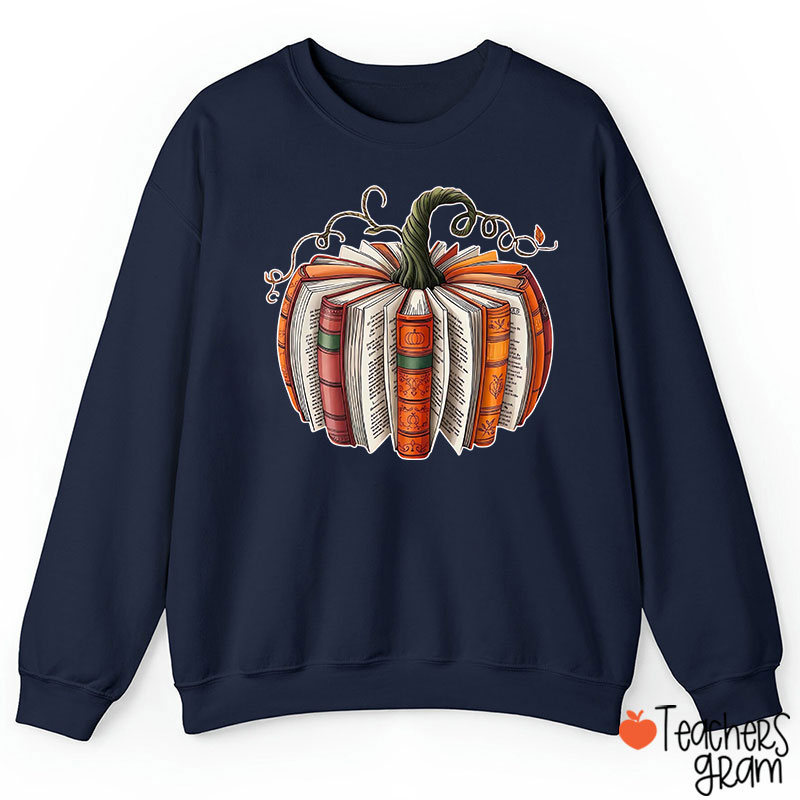 Pumpkin Book  Teacher Sweatshirt