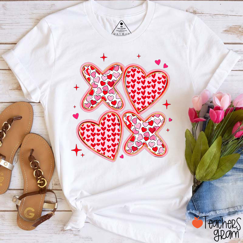 Xoxo Valentine's Day Teacher T-Shirt