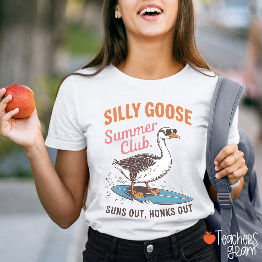 Silly Goose Summer Club Teacher T-Shirt