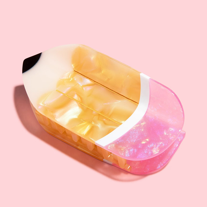 Pencil Teacher Hair Clips