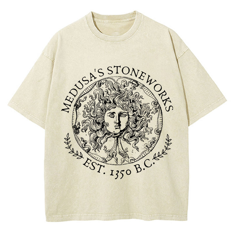 Medusa's Stoneworks Teacher Washed T-Shirt