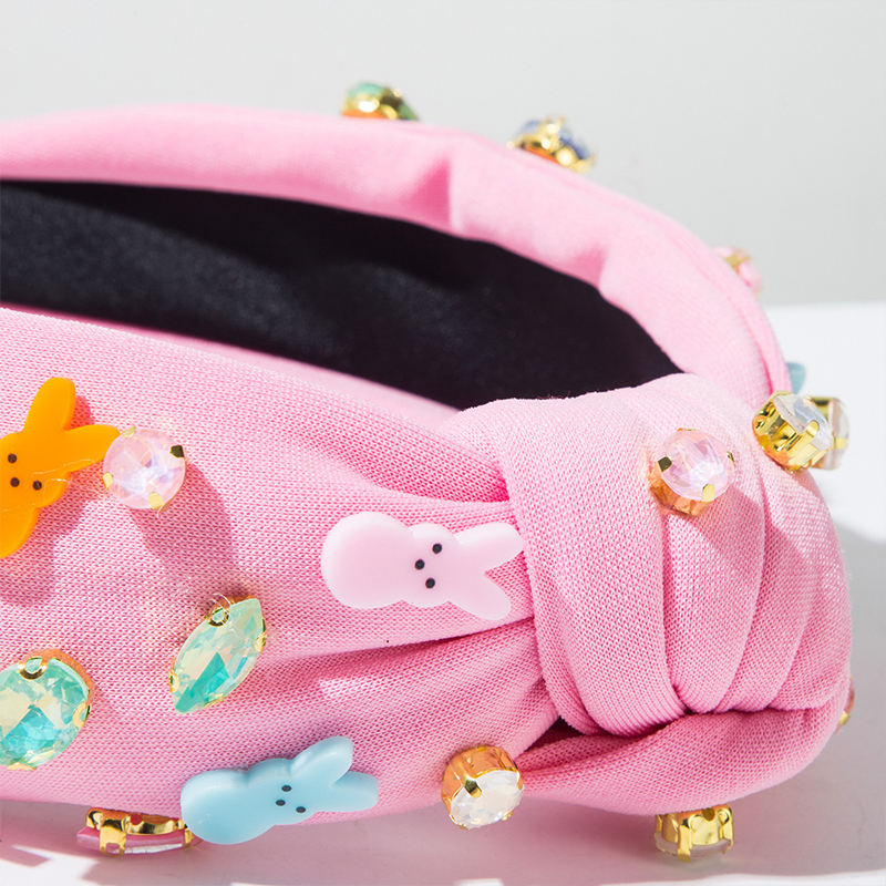 Candy Bunny Easter Rhinestone Teacher Headband