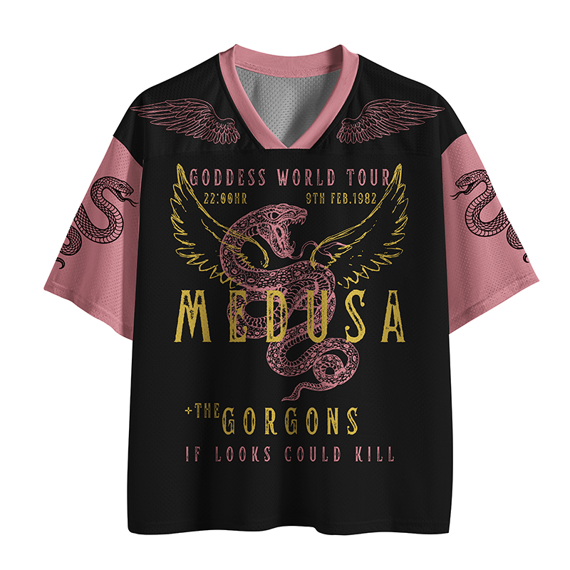 Medusa The Gorgons Teacher Mesh Jersey