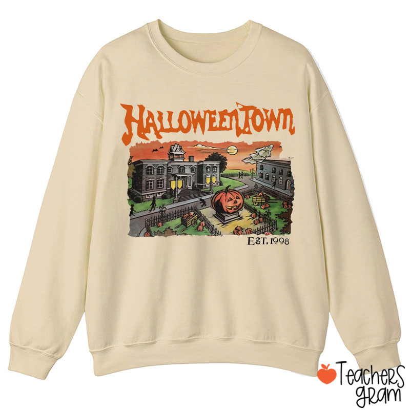 Halloween Town Teacher Sweatshirt
