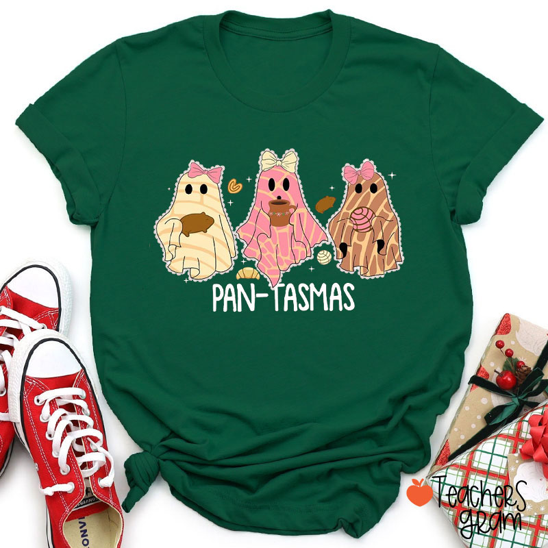 PAN-TASMAS Spanish Spooky Season Teacher T-Shirt