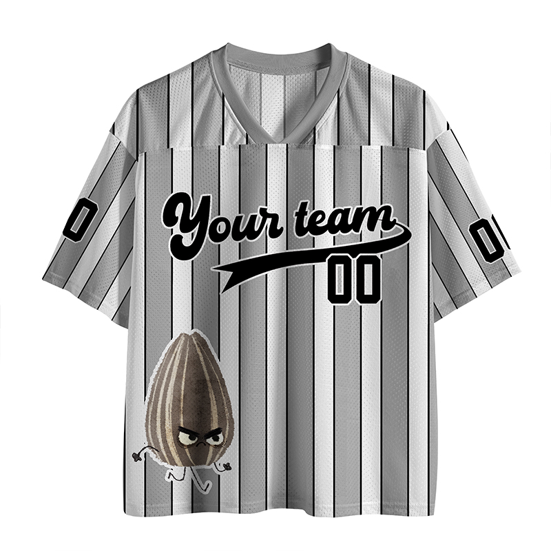 Personalized Team Name And Number Melon Seeds Teacher Mesh Jersey