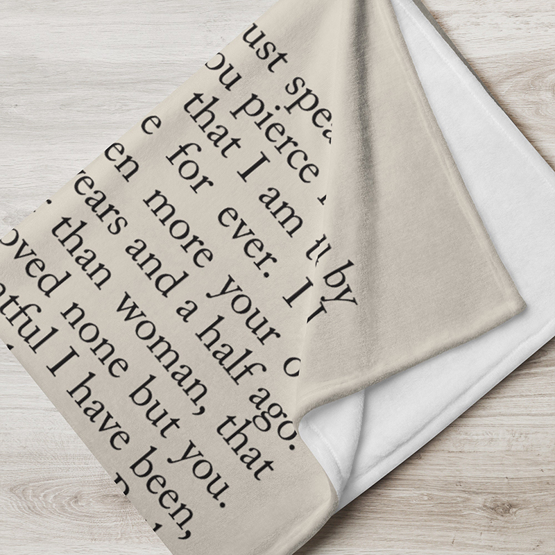 Persuasion By Jane Austen Teacher Blanket