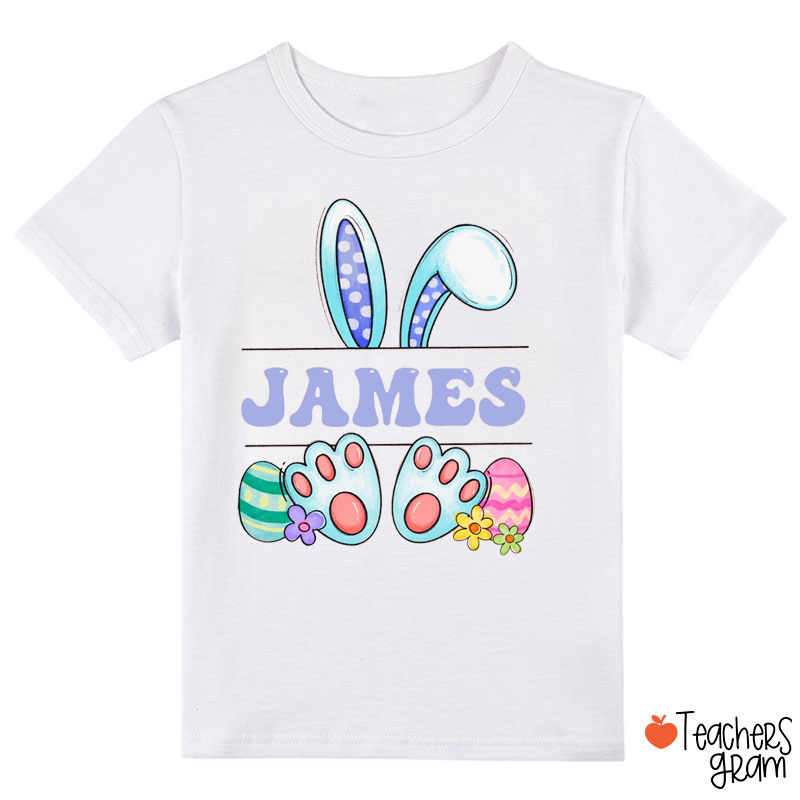 Personalized Name Bunny Lover Class T-Shirt