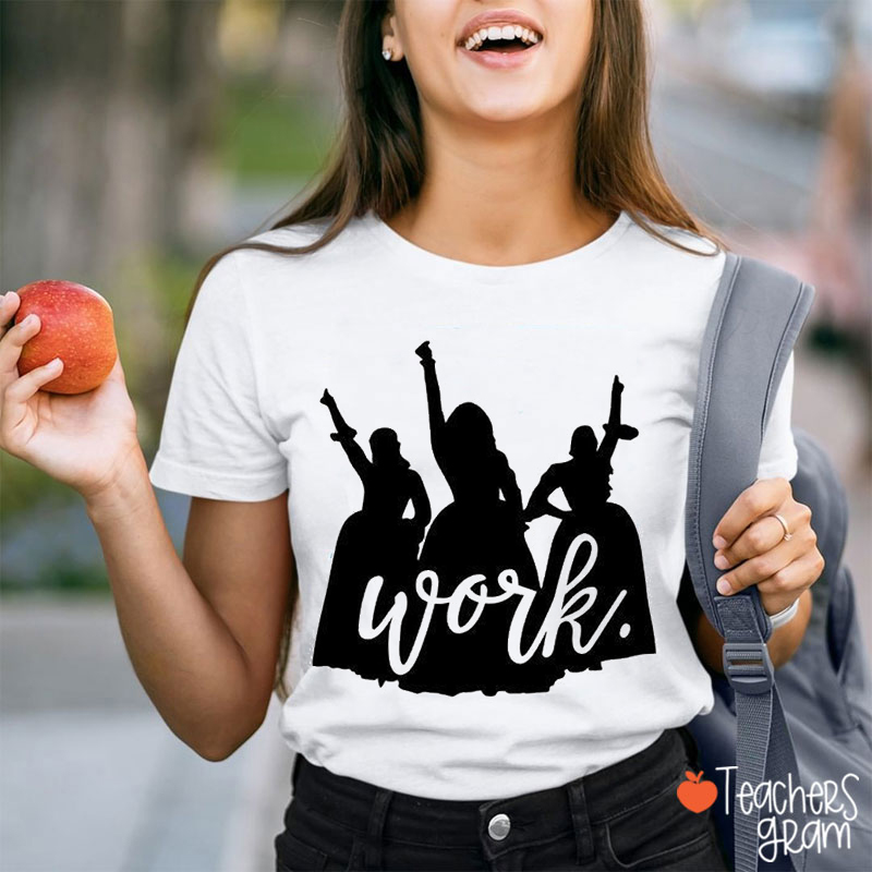 Girl Power Alexander Hamilton Teacher T-Shirt