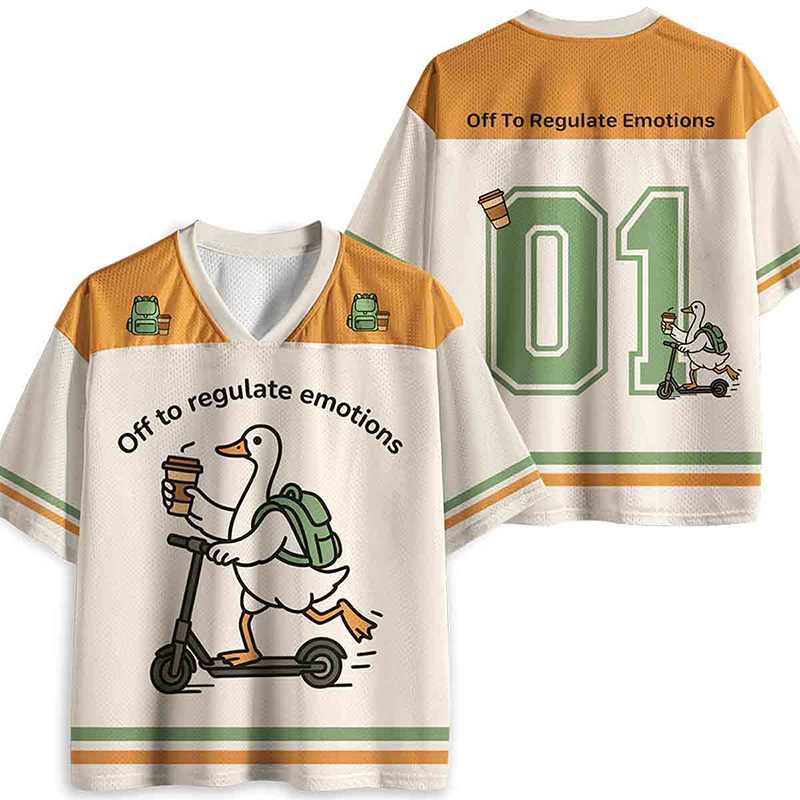 Personalized Off To Regulate Emotions Teacher Mesh Jersey