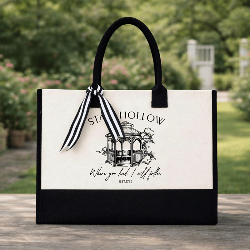 Stars Hollow Teacher Cotton Tote Bag