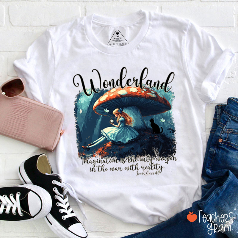 Imagination Is The Only Weapin Teacher T-Shirt