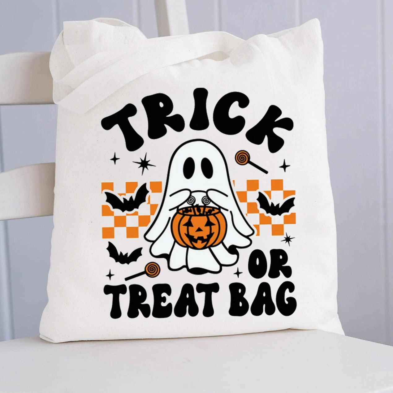 Trick Or Treat Halloween Tote Bag