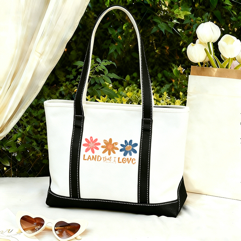 Land That I Love Teacher Canvas Tote Bag
