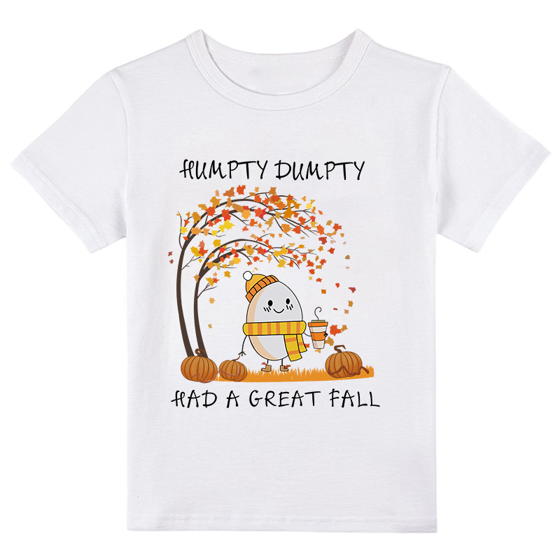 Humpty Happy Autumn Happy Fall Class T-Shirt