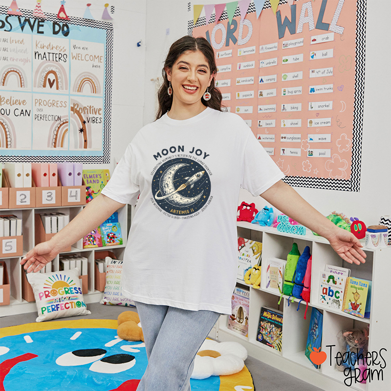 Moon Joy Teacher T-Shirt