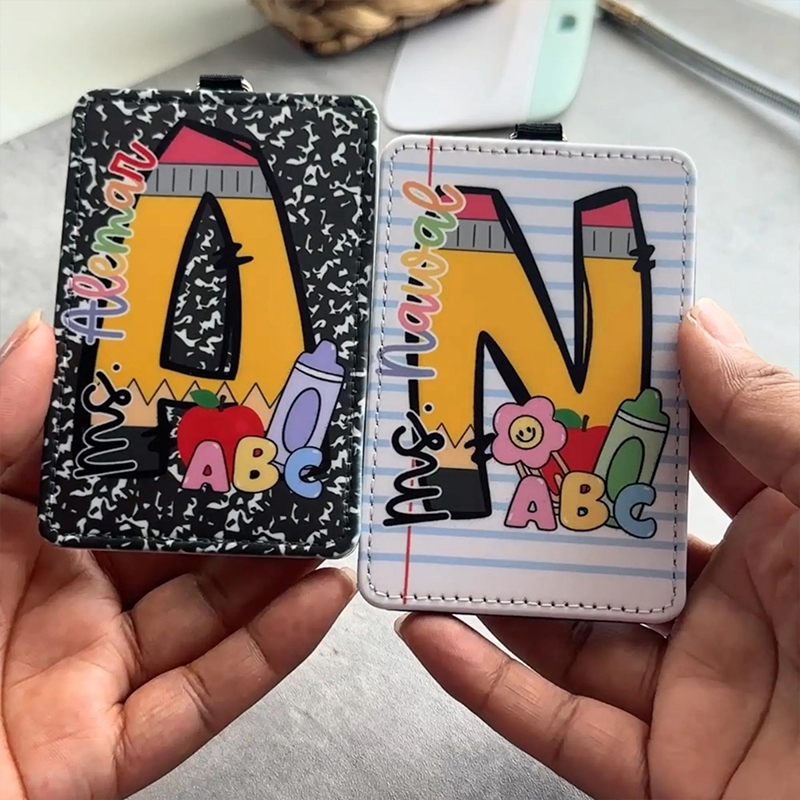 Caduceus Doctor Teacher Card Holder