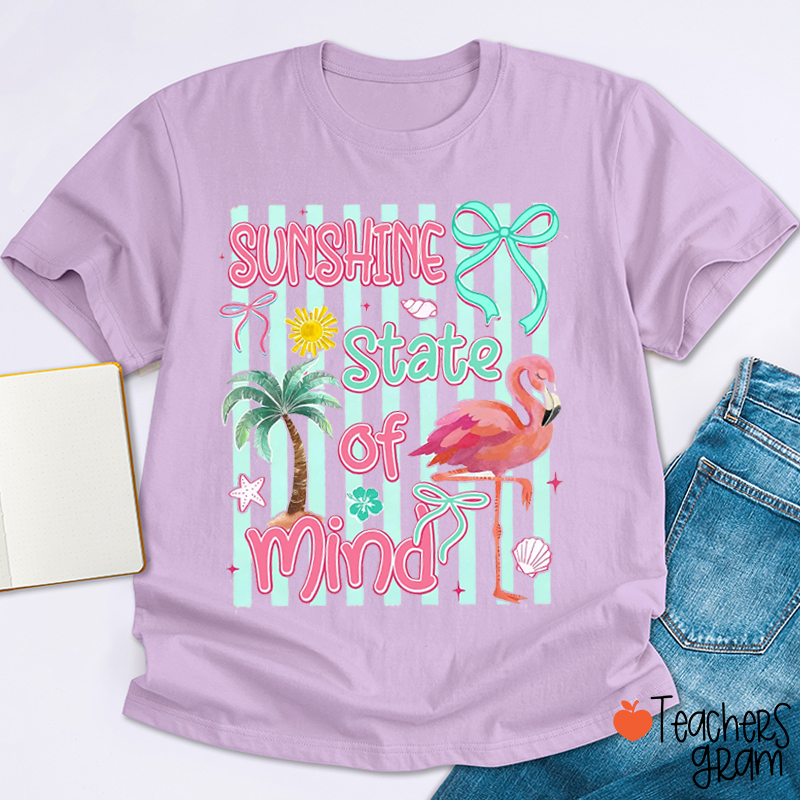 Sunshine State Of Mind Teacher T-Shirt