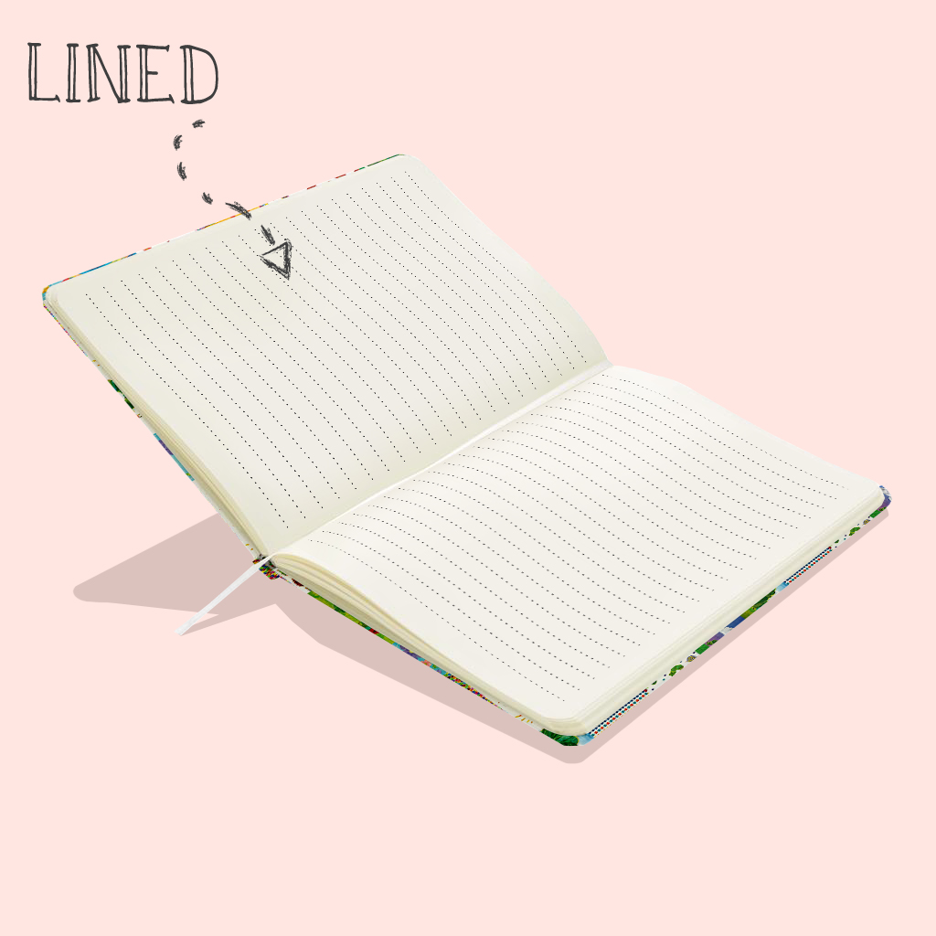 Garden Trip With Caterpillars Teacher Hardcover Notebook