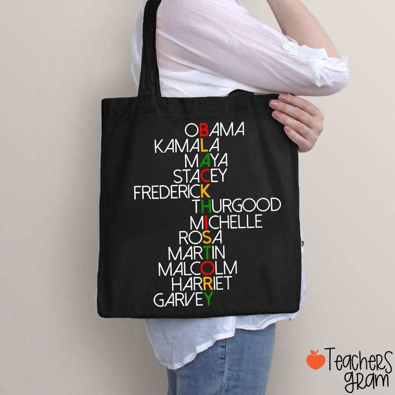 They Are Black History Teacher  Tote Bag