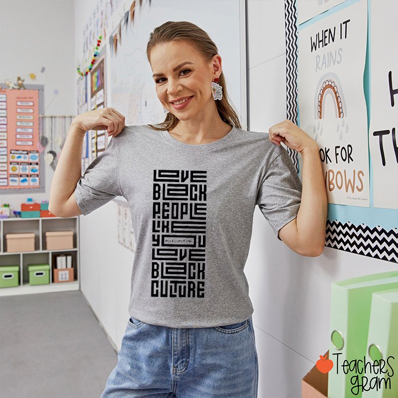 Black Lives Matter Teacher T-Shirt