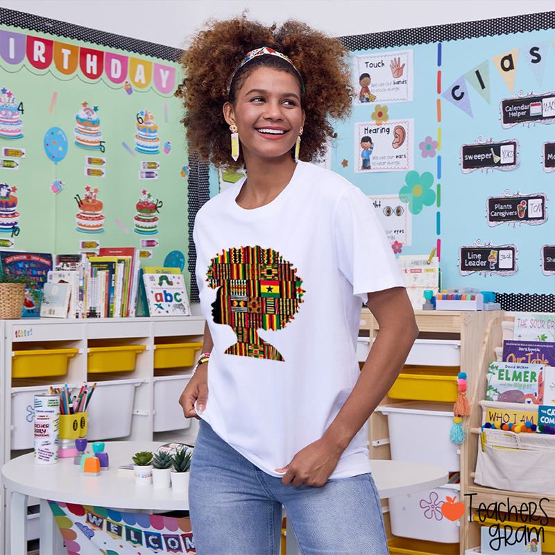 African American Teacher T-Shirt
